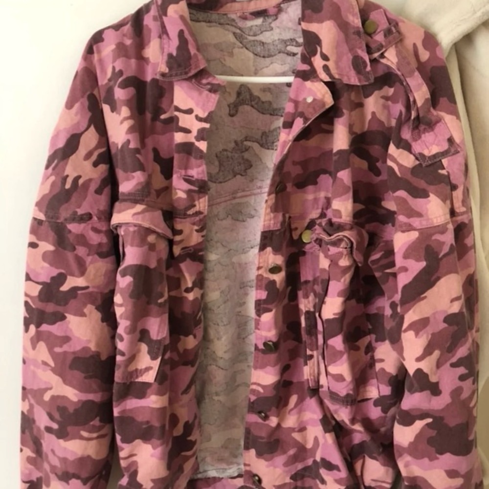 Fashion nova camo jacket